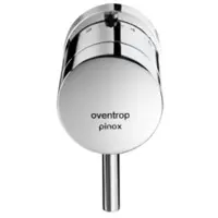 Oventrop Einhebel-Thermostat 1012175 mit Klemmverbindung, ohne Nullstellung, verchromt