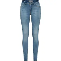 Ichi IHERIN IZARO LIGHT BLUE BLEACHED Damen Jeans Denim Hose mit Stretch enger Schnitt