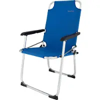 Eurotrail Campingstuhl moita90 x 55 cm aluminiumblau