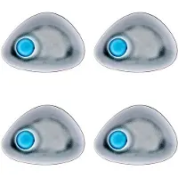Gastro Teller Oval Blau Grau 22 cm (4-teilig)