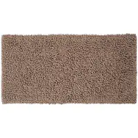 Sealskin Badematte Twist Microfibre Sandfarben-60 x 120 cm