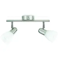 Philips Essentials Burlap Decken-/Wandspot, 2x, Strahler Oberflächenbeleuchtung, E14, 2 Glühbirne(n), LED, 220-240 V, Chrom