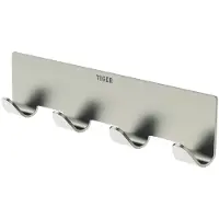 Tiger Handtuchhaken Rack Basic Edelstahl