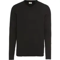 Jack & Jones Basic V-Ausschnitt aus Strick - Schwarz
