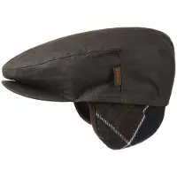 Barbour für Herren. MHA0294 Grünes Wachs-Barett (M), Lässig, Baumwolle