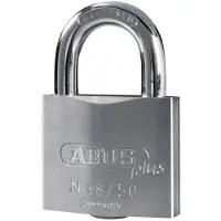 ABUS AV-Vorhangschloss 88/40, Messing verchromt