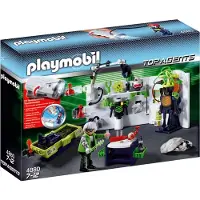 Playmobil 4880 Robo-Gangster Labor mit Multifunktionstaschenlampe
