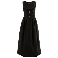 Stockerpoint Langes Dirndl "Zenta 3" in schwarz | Gr.: 54