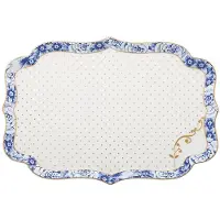 Pip studio Servierplatte Royal White 40 x 28,5 cm