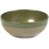 Serax Schüssel Surface Tableware By Sergio Herman Camo Green M 11 cm