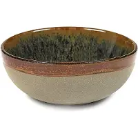 Serax Schüssel Surface Tableware By Sergio Herman Indi Grey M 11 cm