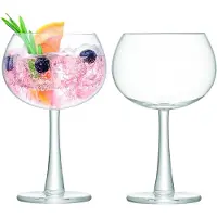 LSA International Gin Tonic Glas L.S.A Gin Transparent 420 ml (2-er Set)