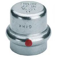 Viega Verschlusskappe Prestabo 1156 35mm, St. unlegiert, verzinkt, SC-Contur