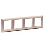 JUNG AS584 Rahmen 4-fach weiss