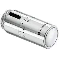 Hydronic Engineering HEIMEIER Thermostat-Kopf Halo verchromt, Einstellskala 6-28