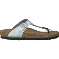 Birkenstock Zehentrenner Gizeh Bs 0043853 Silberfarben 36