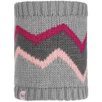 Buff Knitted&polar Fleece Neck Warmer Grau Mann