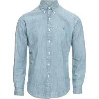 Ralph Lauren Hemd Core Replen 710548538 Blau Slim Fit