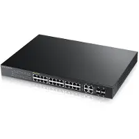 Zyxel GS1920-24HP, Managed, L2, Gigabit Ethernet (10/100/1000), Power over Ethernet (PoE), Rack-Einbau