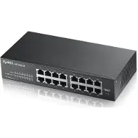 Zyxel GS1100-16, Unmanaged, Gigabit Ethernet (10/100/1000)