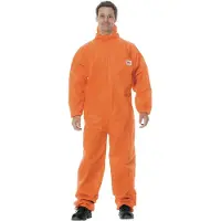 3M 4515O Schutzanzug, orange, TYP 5/6, Grösse 3XL, Material SMMS fusselarm, Gummiband Abschluss
