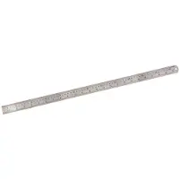 Toolstation Stahlmaßstab MT68, 600mm, flexibel, Edelstahl