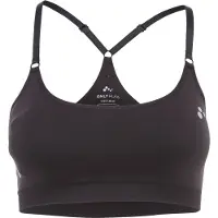 Only Play Sport-Bustier "ONPLEA SEAM SPORTS BRA" mit Logodruck, aus Polyamid und Elasthan, in Jersey-Qualität