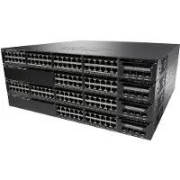 Cisco Catalyst WS-C3650-48PS-E, Managed, L3, Gigabit Ethernet (10/100/1000), Power over Ethernet (PoE), Rack-Einbau, 1U