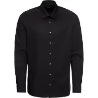 Olymp Level Five Hemd Schwarz Body Fit