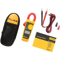 Fluke 323, LCD, CAT III 600V, CAT IV 300V, 265 g, Schwarz, Gelb