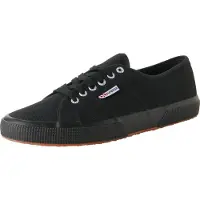 Superga 2750 COTUCLASSIC Full Black Unisex-Schuhgröße 36