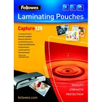 Fellowes Laminierfolien, DIN A4, 125 mic., 100 Stück