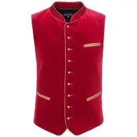 Stockerpoint Weste "Ricardo" in dunkelrot | Gr.: 58