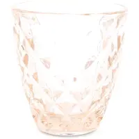 Salt & pepper Wasserglas Prisma Oker 220 ml (4er-Set)