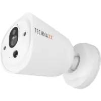 Technaxx Easy IP-Cam HD kabellos TX-55 weiß, Spritzwassergeschützt