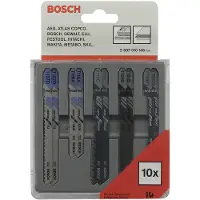 Bosch STIKSAVKLINGESÆT TRÆ/METAL 10 STK