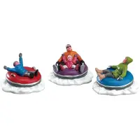 Lemax Weihnachtsfigur Tubing family set of 3 (mix)