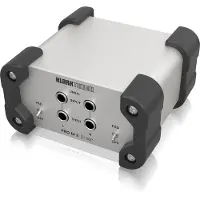 Klark Teknik DI 20P PRO DI 2 professionelle passive Stereo DI-Box