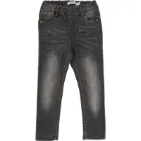 Name it Mädchen Jeggings im Denim-Look in Grau | Gr.: 104