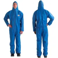 3M 4515B Schutzanzug, blau, TYP 5/6, Grösse 3XL, Material SMMS fusselarm, Gummiband Abschluss
