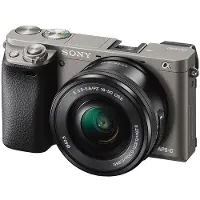 Sony Alpha 6000 Kit 16-50mm Systemkamera graphitgrau