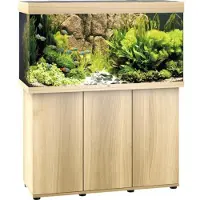 Juwel Rio 350 LED Aquarium mit Unterschrank helles Holz