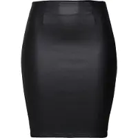 Pieces Bleistiftrock 17092820 Schwarz Slim Fit