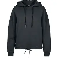 Urban Classics Rundhalspullover "Damen Ladies Kimono Hoody" 1 Stk.