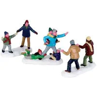 Lemax Weihnachtsfigur Family football set of 3 (mix)
