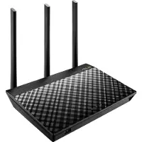 Asus RT-AC1900U, Wi-Fi 5 (802.11ac), Dual-Band (2,4 GHz/5 GHz), Ethernet/LAN, Schwarz, Tabletop-Router