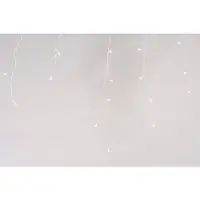 Lumineo LED Lichtervorhang Icicle Lights 119 Lichter 5 m weiß