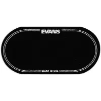 Evans Cordura Double EQ schwarz Nylon Patch 2er Set
