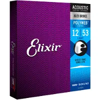 Elixir 11050 POLYWEB Leichte Akustiksaiten 12-53