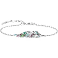 Thomas Sabo Silberarmband Feder A1749-340-7-L19v